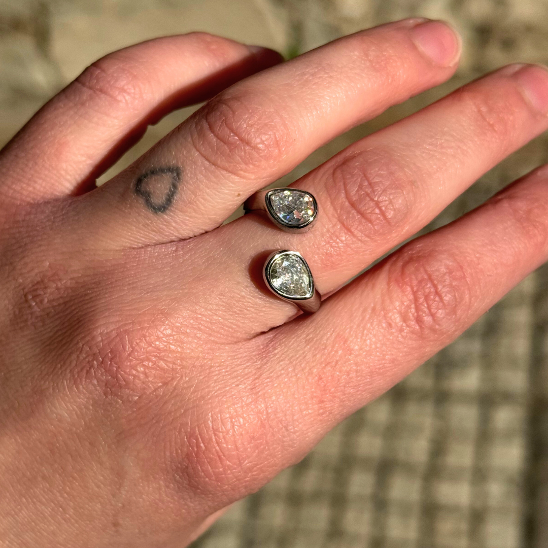 Stardust Ring iin Silver