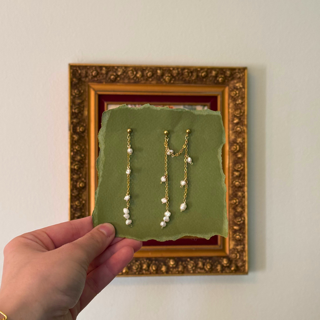 The Stardust Earrings in Gold