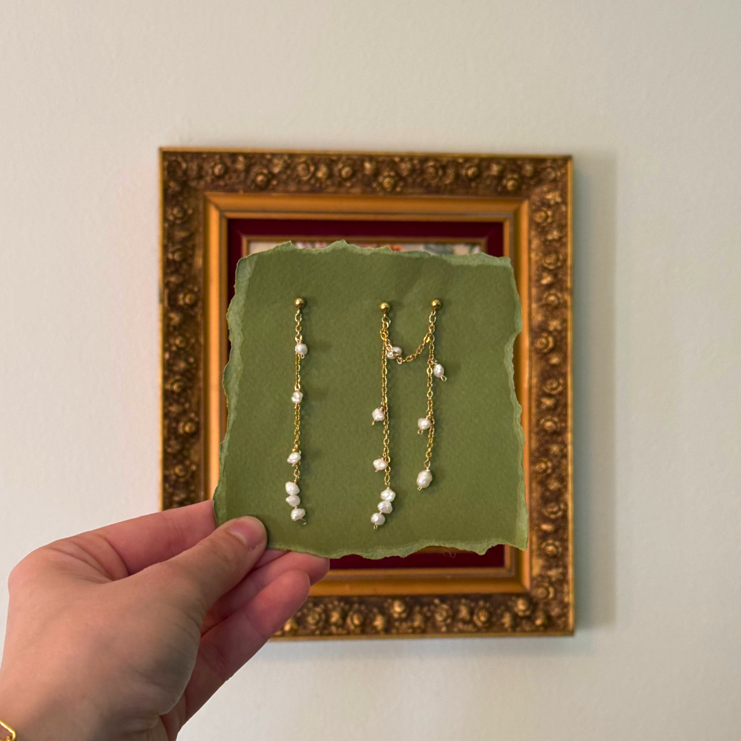 The Stardust Earrings in Gold