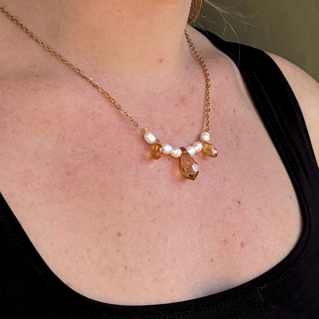 Κολιέ Trinity Glow