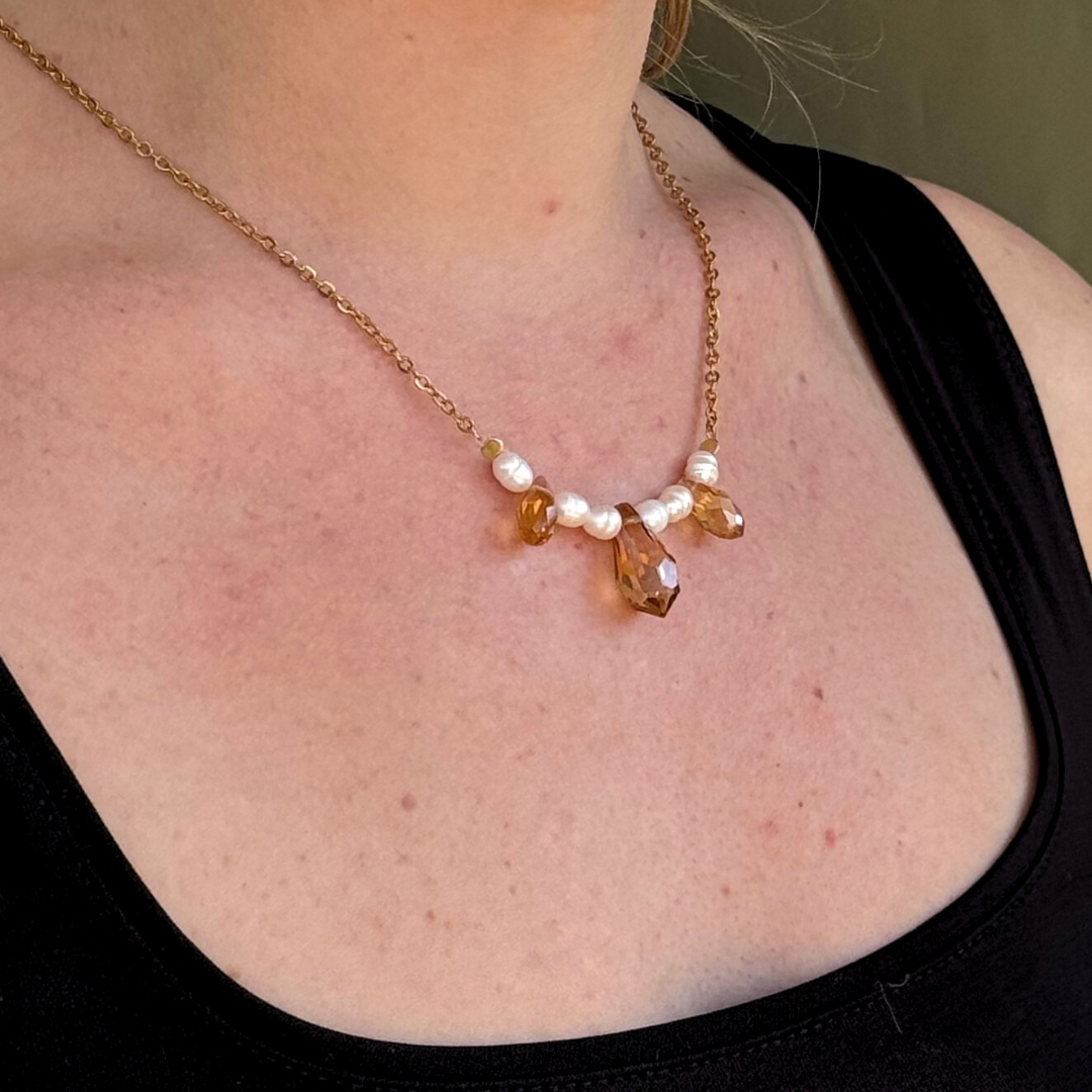 Κολιέ Trinity Glow