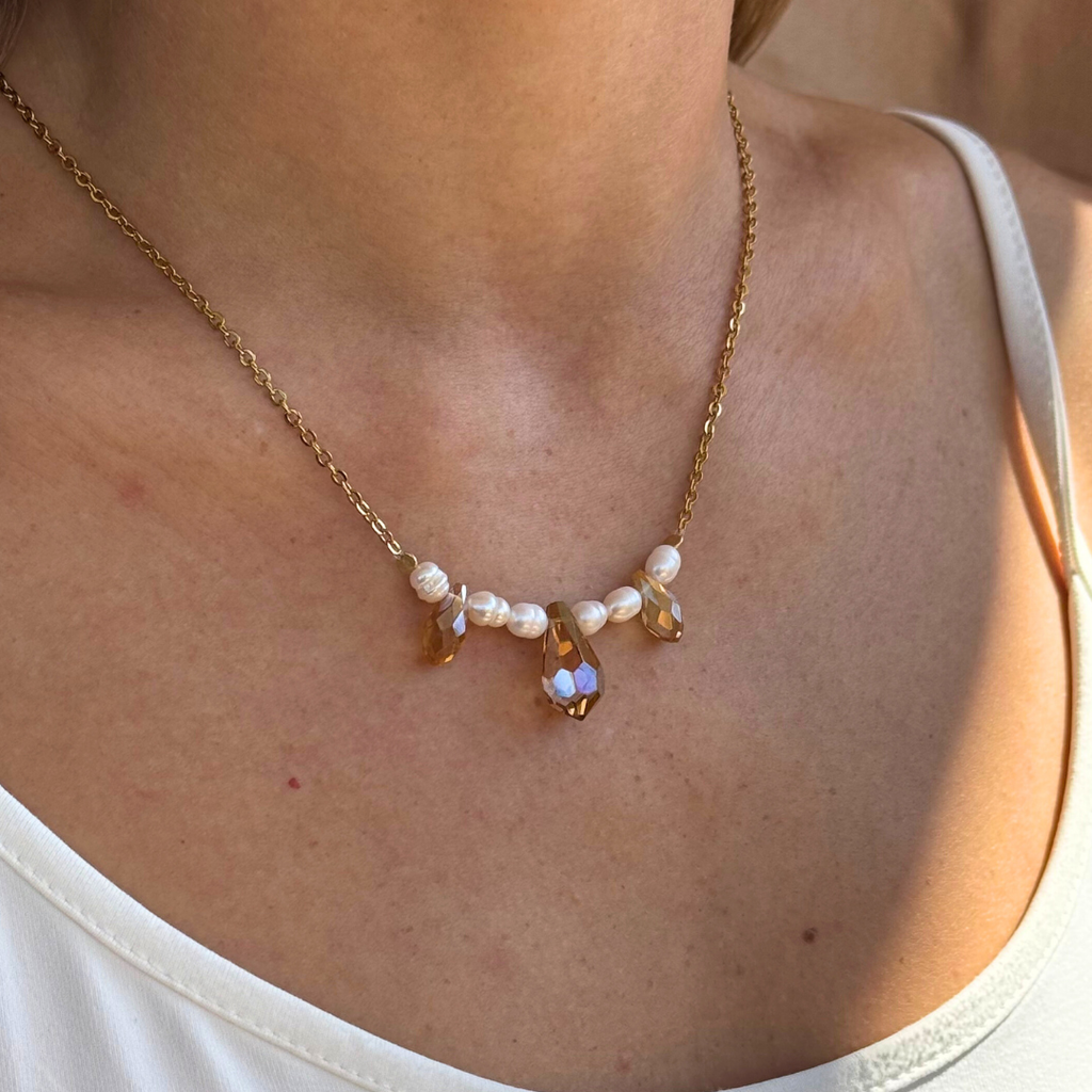 Κολιέ Trinity Glow