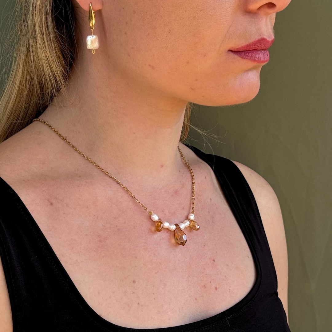 Κολιέ Trinity Glow