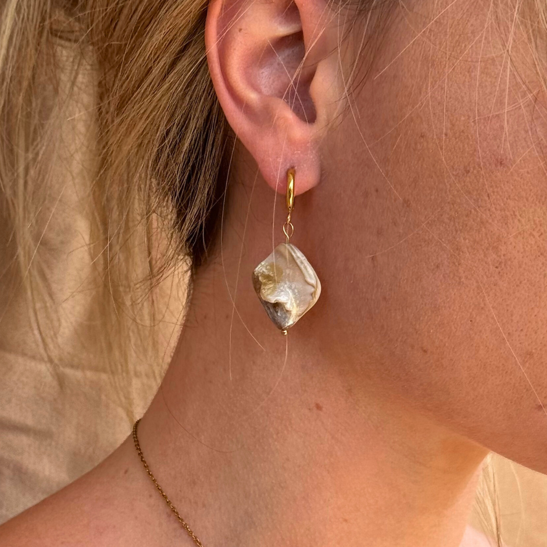 Σκουλαρίκια από φίλντισι