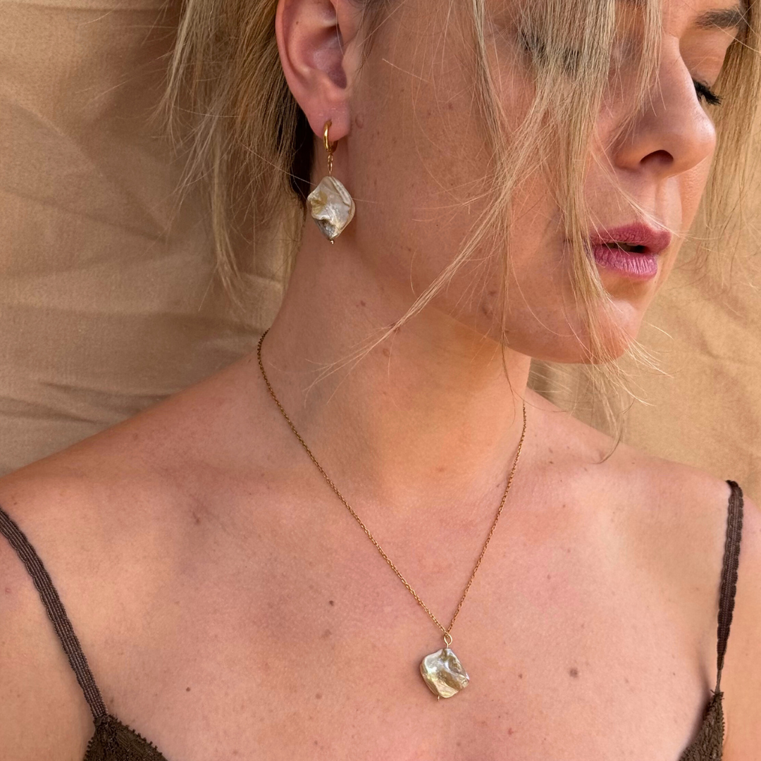 Σκουλαρίκια από φίλντισι