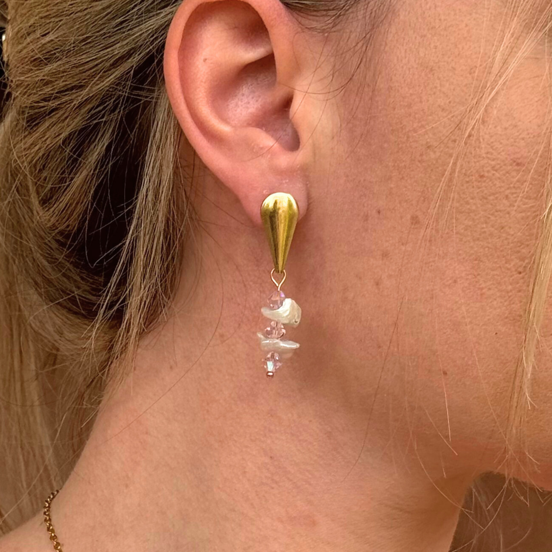 Σκουλαρίκια Ροζαλίνα