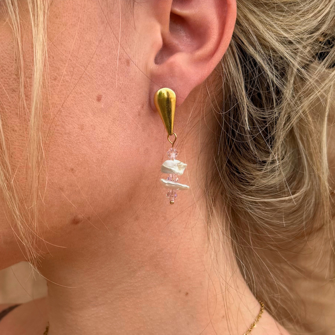 Σκουλαρίκια Ροζαλίνα