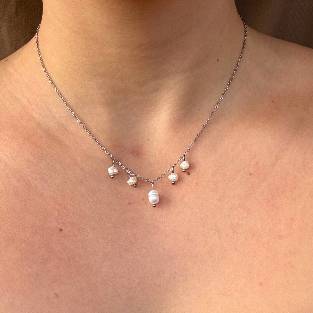 Κολιέ Σελήνη σε Ασημένιο