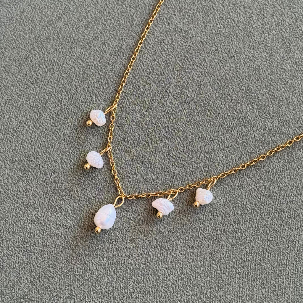 Selene in Gold Necklace