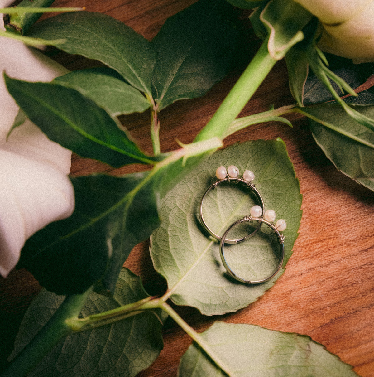 Three Wishes in Silver Ring