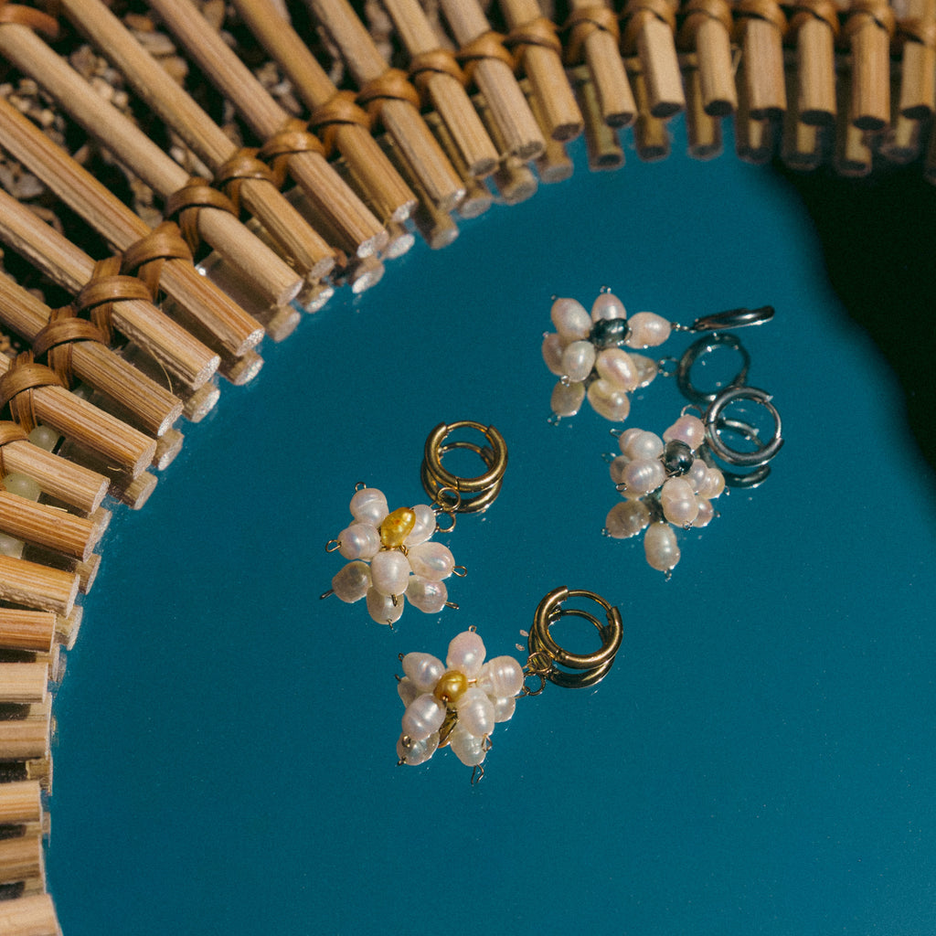 The Moonflower Earrings