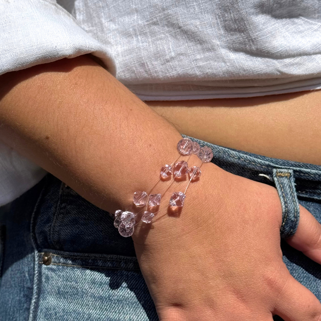 Ροζ βραχιόλι Could