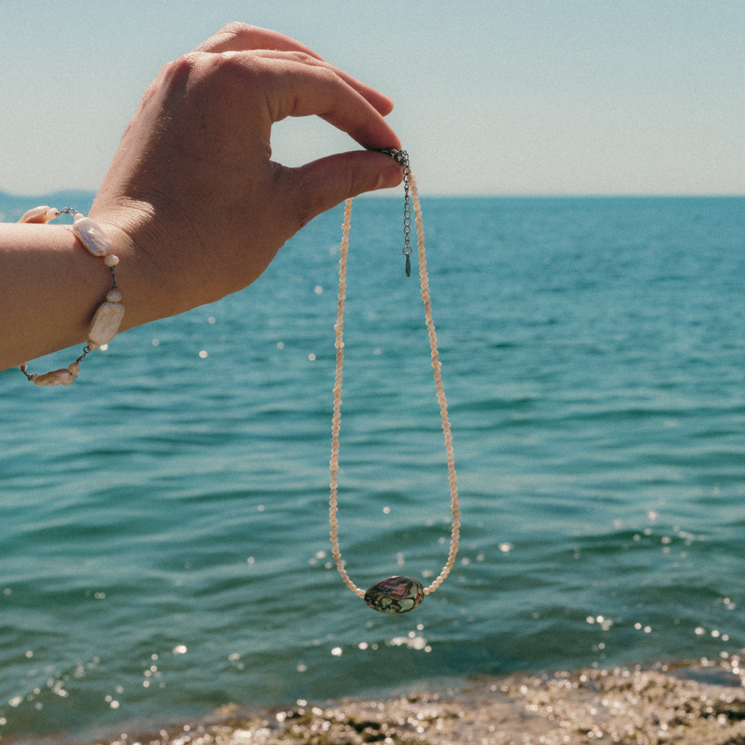 Meltemi necklace detail – Feminine Creatures