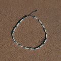 Aegean necklace with white and blue pearls – Feminine Creatures