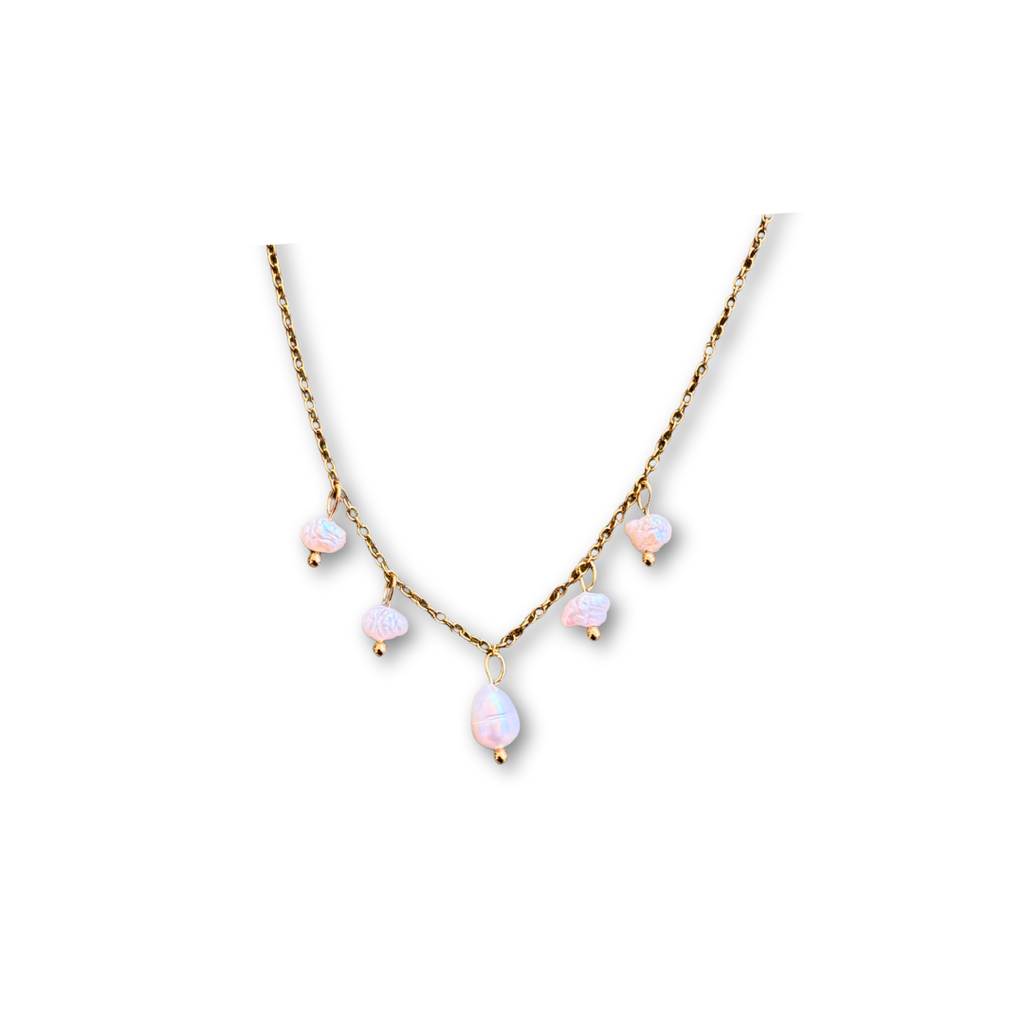 Selene in Gold Necklace