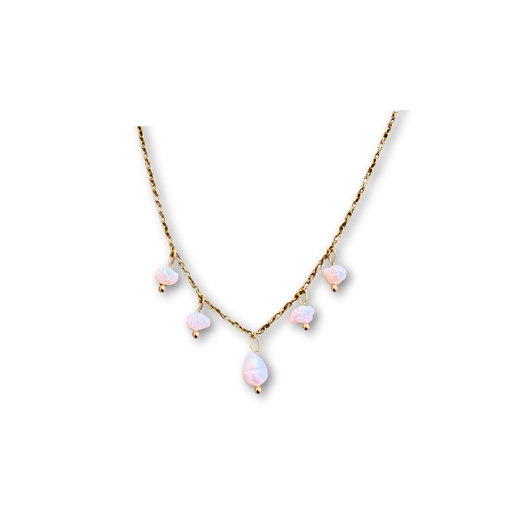 Selene in Gold Necklace