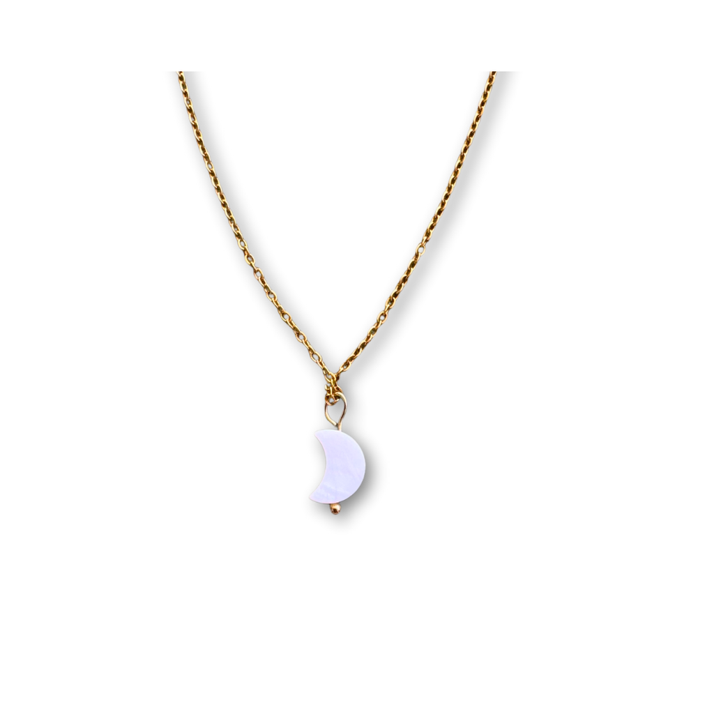 Κολιέ με απαλό φεγγαρόφωτο