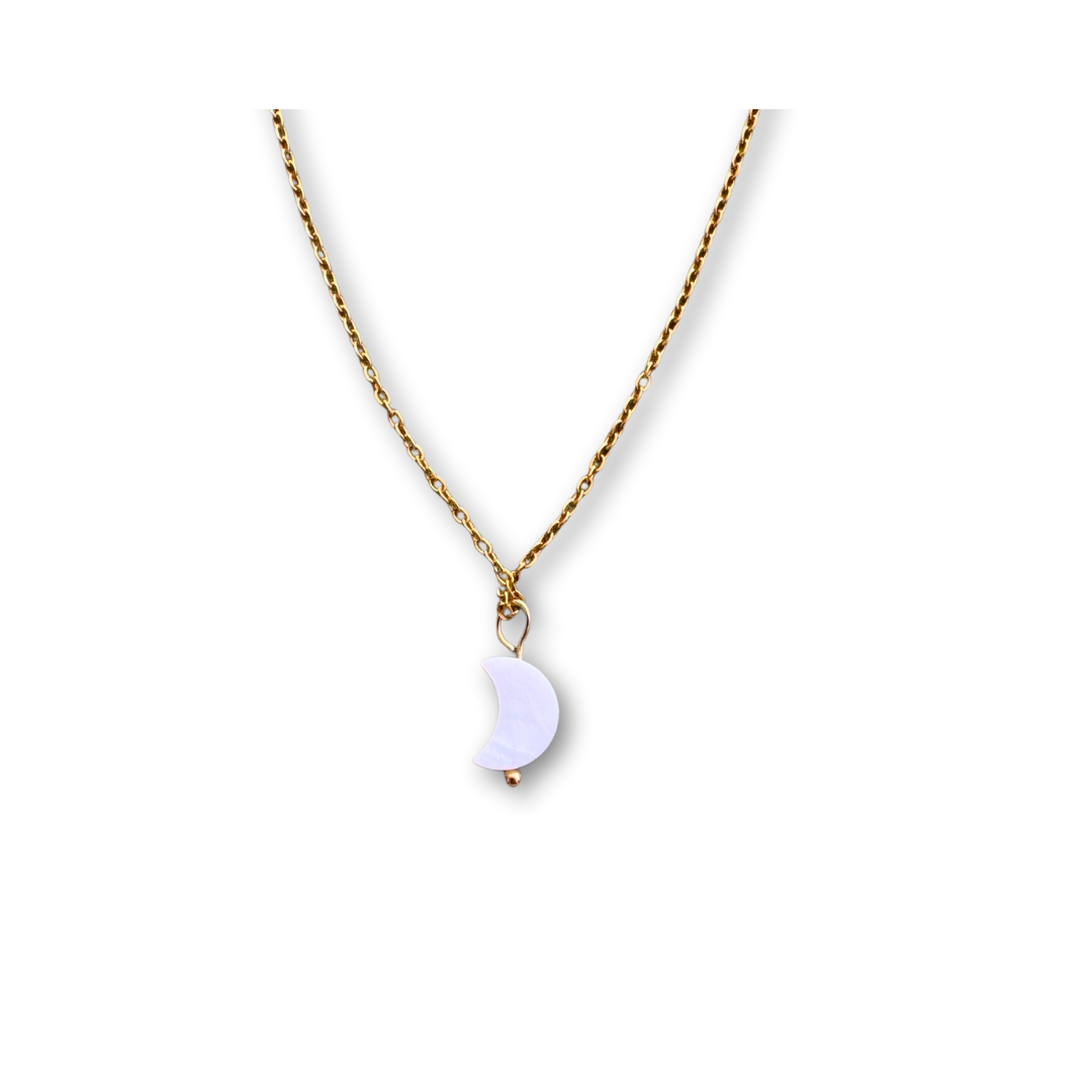 Κολιέ με απαλό φεγγαρόφωτο