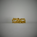 Golden Aura adjustable gold ring – Feminine Creatures