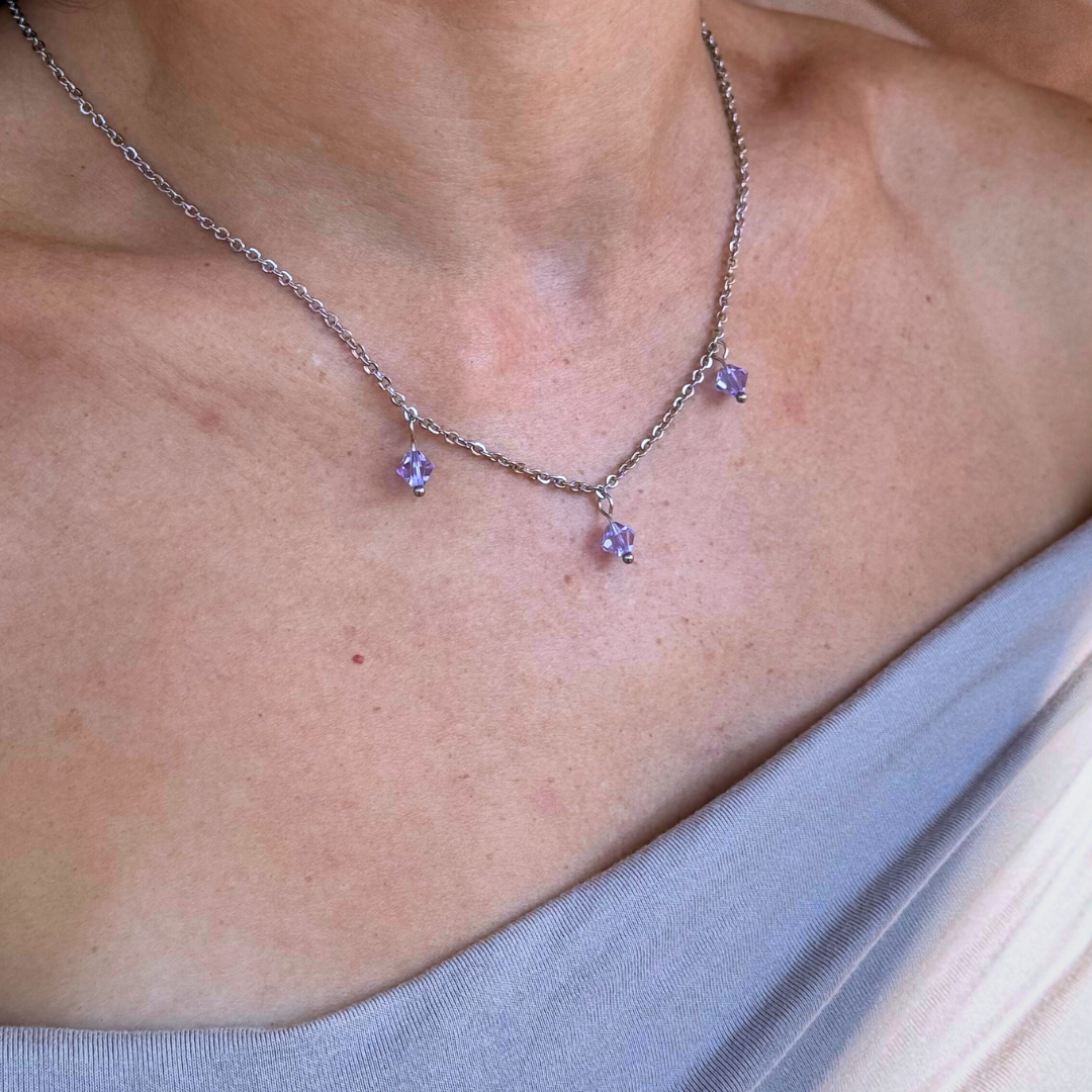 Κολιέ Forever Violet