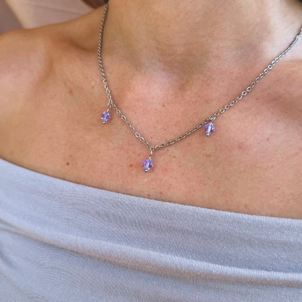 Κολιέ Forever Violet