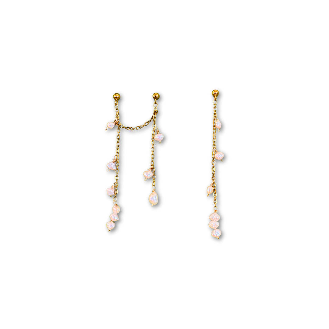 The Stardust Earrings in Gold