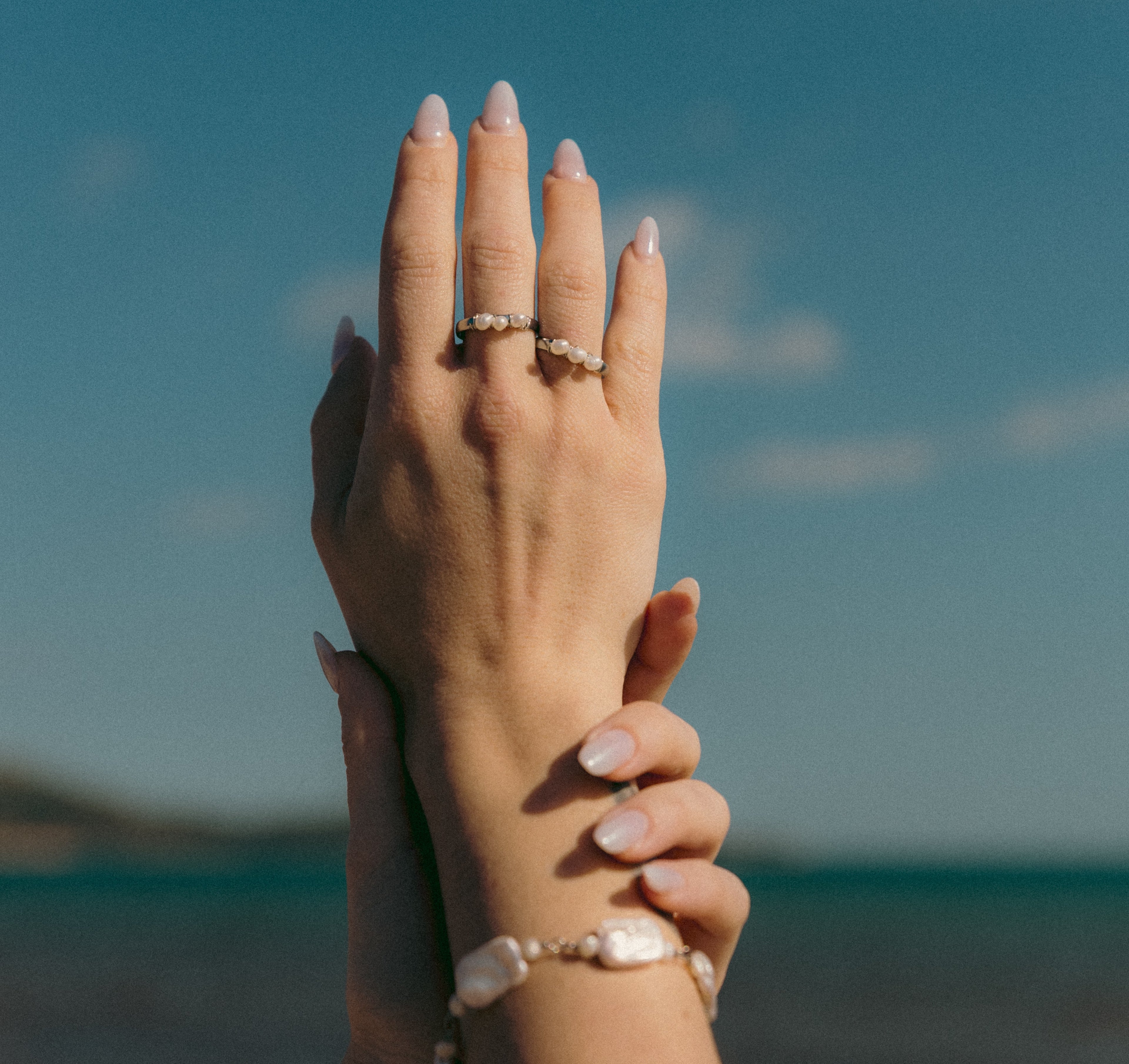 Three Wishes in Silver Ring