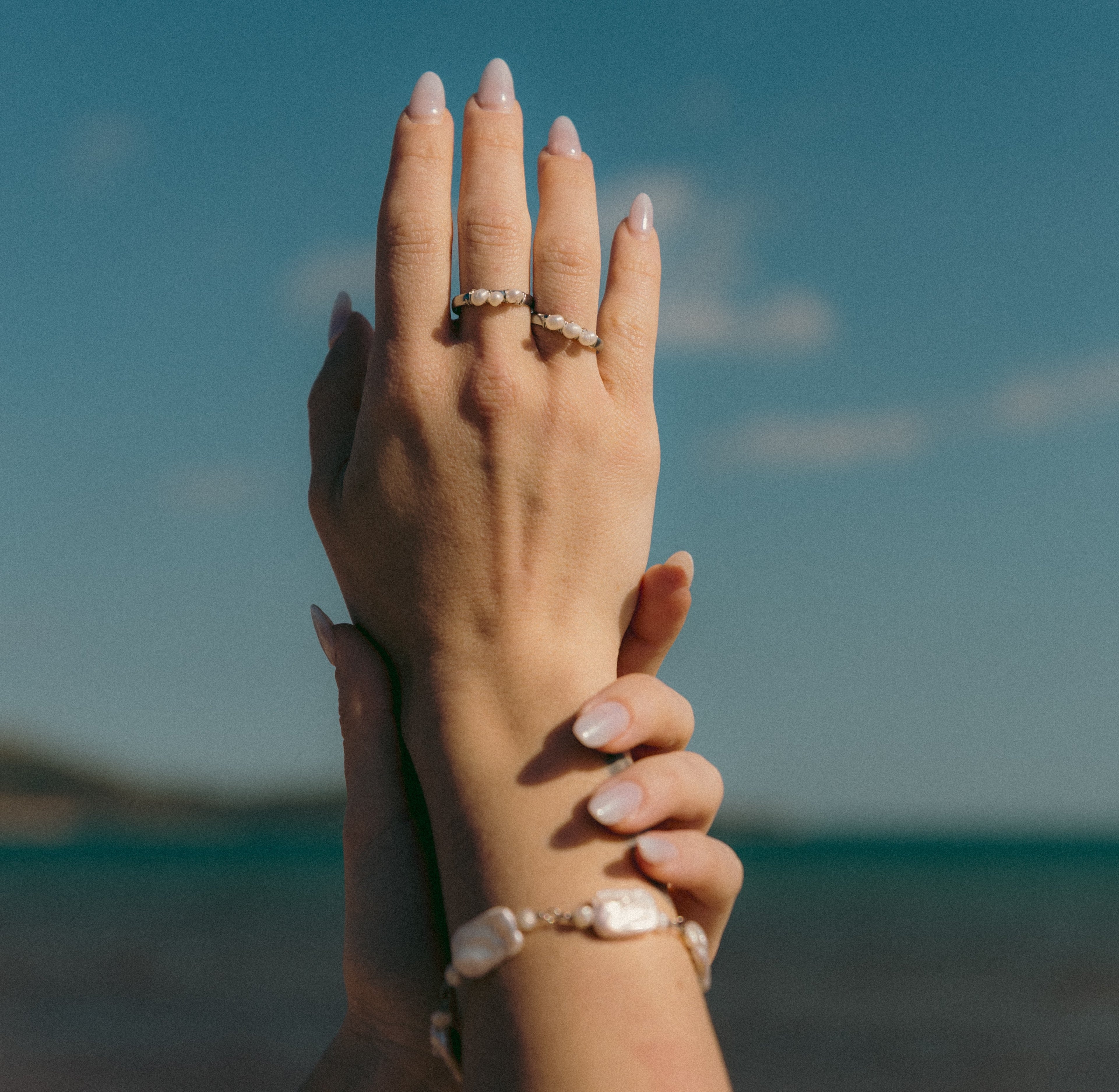 Three Wishes in Silver Ring